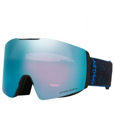 Unisex Fall Line L Snow Goggles OO7099-51 Blue Terrain $60.48 Unisex