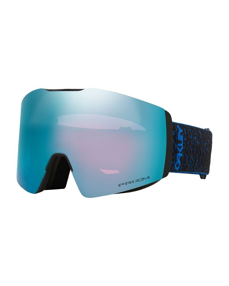 Unisex Fall Line L Snow Goggles OO7099-51 Blue Terrain $60.48 Unisex