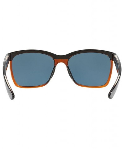 Polarized Sunglasses CDM ANAA 55 BLACK SHINY/GREY $39.33 Unisex