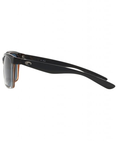 Polarized Sunglasses CDM ANAA 55 BLACK SHINY/GREY $39.33 Unisex