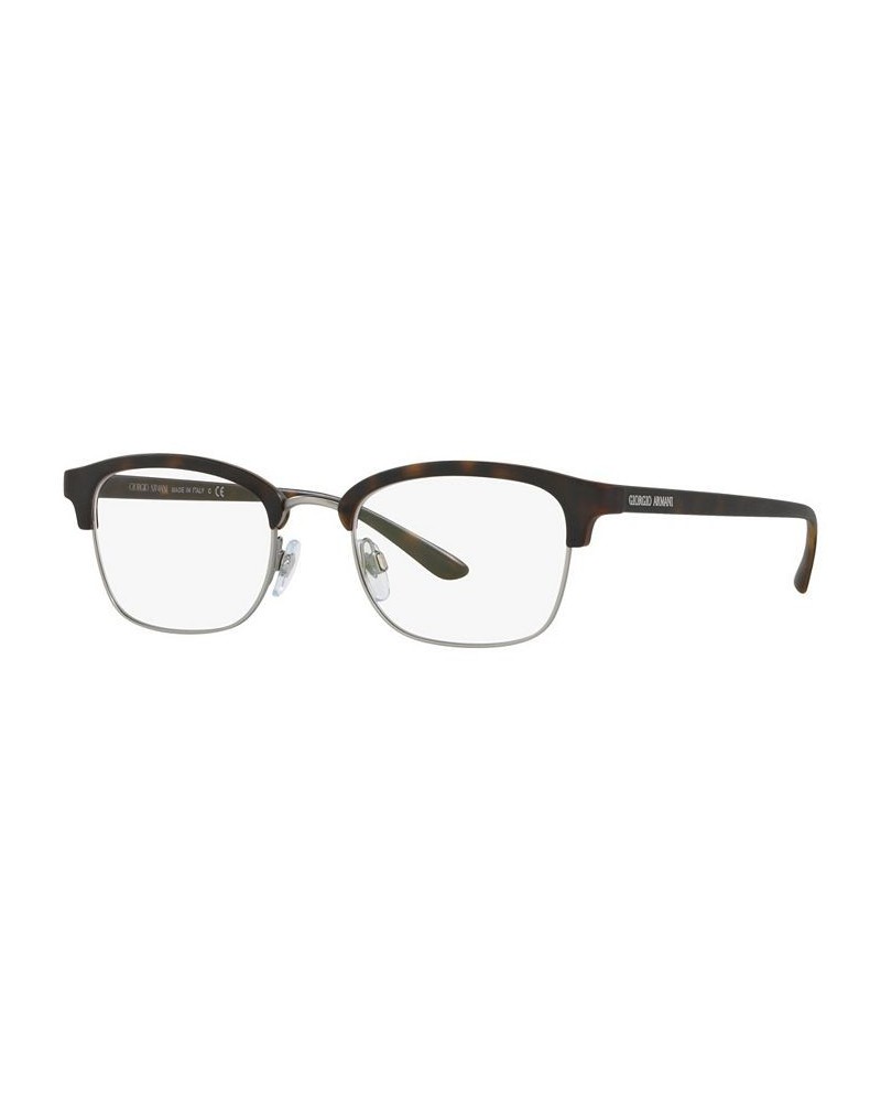 AR7115 Men's Square Eyeglasses Mat Black $89.88 Mens