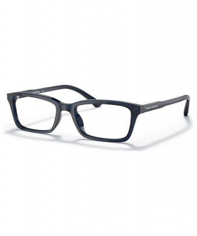 Brooks Brothers Men's Rectangle Eyeglasses BB204953-O Blue $22.08 Mens