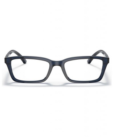 Brooks Brothers Men's Rectangle Eyeglasses BB204953-O Blue $22.08 Mens