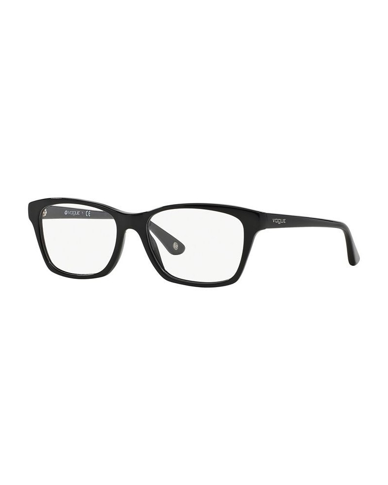 VO2714 Women's Square Eyeglasses Black $12.07 Womens