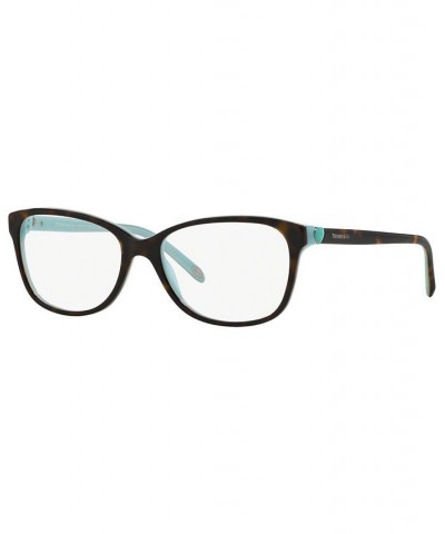 TF2097 Women's Square Eyeglasses Havana Blu $59.00 Womens