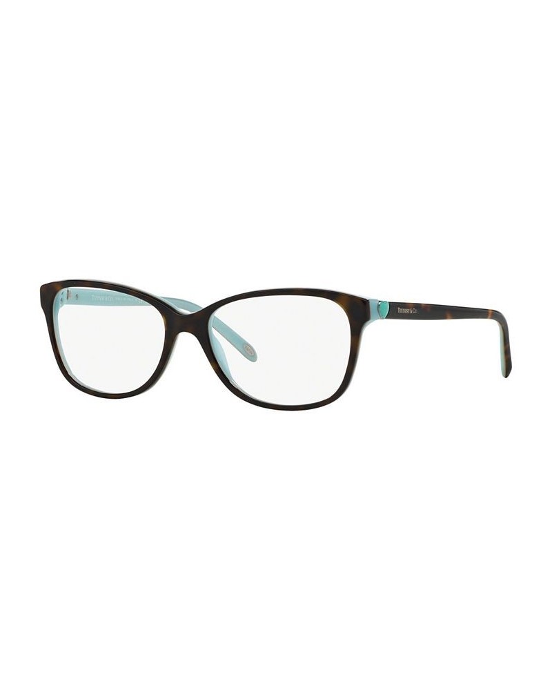 TF2097 Women's Square Eyeglasses Havana Blu $59.00 Womens