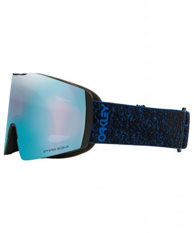 Unisex Fall Line L Snow Goggles OO7099-51 Blue Terrain $60.48 Unisex