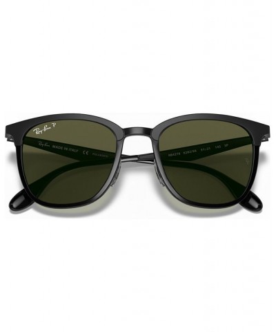 Polarized Sunglasses RB4278 BLACK MATTE/GREEN POLAR $57.42 Unisex