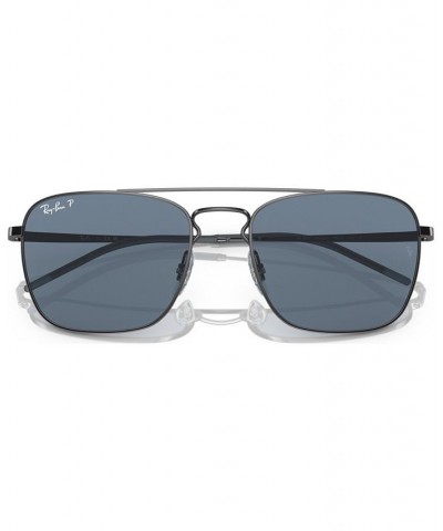 Men's Polarized Sunglasses RB358855-P Gunmetal $35.34 Mens