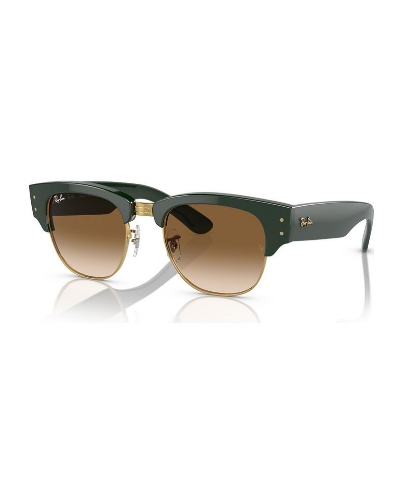 Unisex Sunglasses Mega Clubmaster Green on Gold-Tone $24.57 Unisex