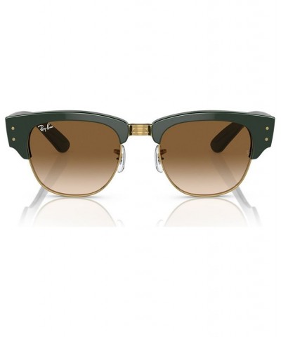 Unisex Sunglasses Mega Clubmaster Green on Gold-Tone $24.57 Unisex