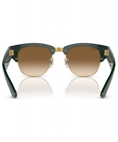 Unisex Sunglasses Mega Clubmaster Green on Gold-Tone $24.57 Unisex