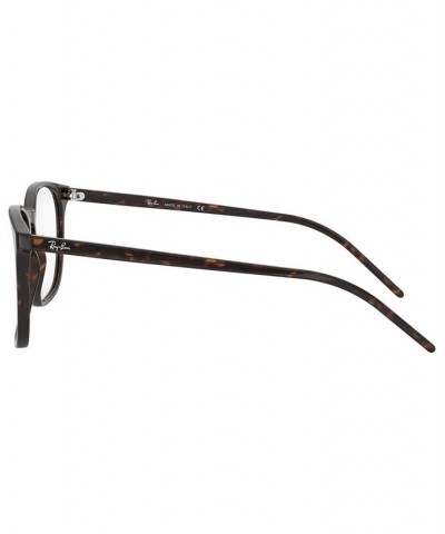 RB5387 Unisex Square Eyeglasses Havana $21.56 Unisex