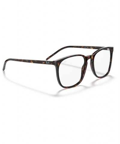 RB5387 Unisex Square Eyeglasses Havana $21.56 Unisex