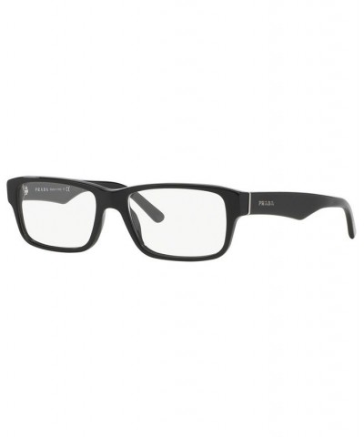 PR 16MV Men's Rectangle Eyeglasses Shiny Blac $57.00 Mens