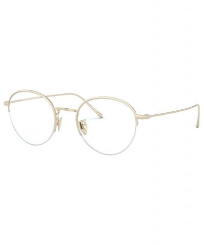 AR5098T Men's Round Eyeglasses Gold-Tone $98.55 Mens