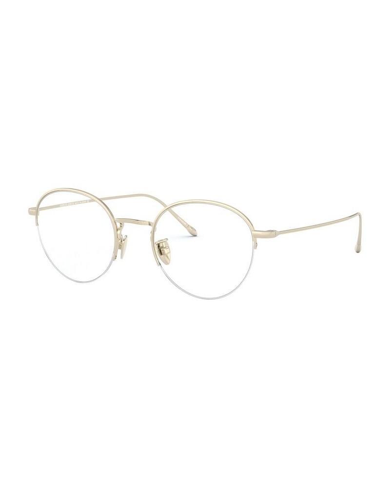 AR5098T Men's Round Eyeglasses Gold-Tone $98.55 Mens