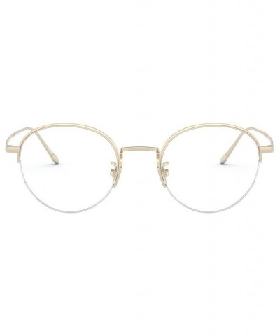 AR5098T Men's Round Eyeglasses Gold-Tone $98.55 Mens