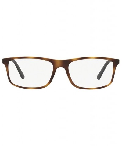 PH2197 Men's Rectangle Eyeglasses Matte Hava $50.12 Mens