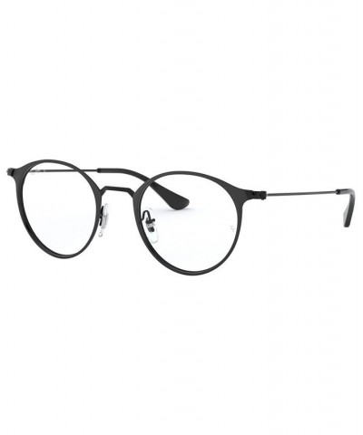 RX6378 Unisex Round Eyeglasses Matte Blac $22.92 Unisex