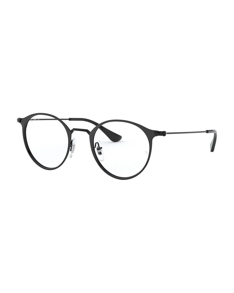 RX6378 Unisex Round Eyeglasses Matte Blac $22.92 Unisex