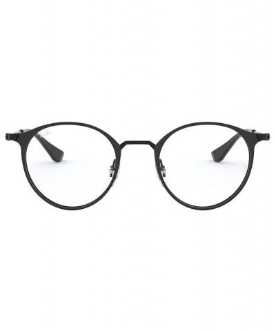 RX6378 Unisex Round Eyeglasses Matte Blac $22.92 Unisex