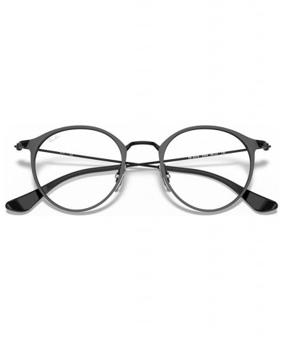 RX6378 Unisex Round Eyeglasses Matte Blac $22.92 Unisex