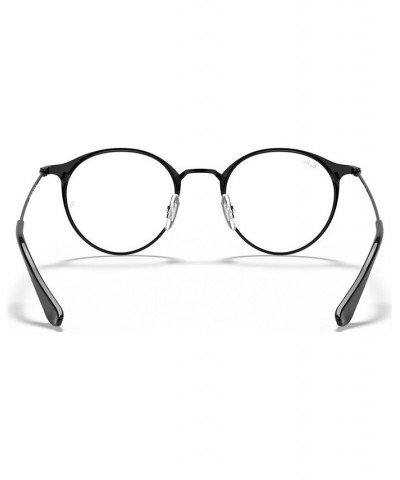 RX6378 Unisex Round Eyeglasses Matte Blac $22.92 Unisex