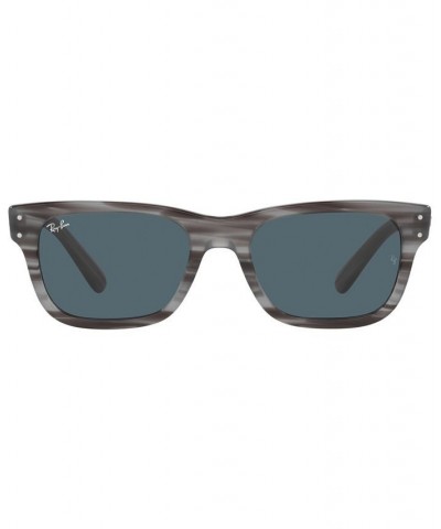 Men's Sunglasses RB2283 MR BURBANK 52 Striped Blue $26.10 Mens