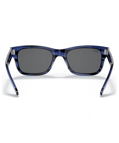 Men's Sunglasses RB2283 MR BURBANK 52 Striped Blue $26.10 Mens