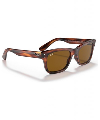 Men's Sunglasses RB2283 MR BURBANK 52 Striped Blue $26.10 Mens