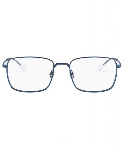 RB6437 Unisex Square Eyeglasses Blue $23.36 Unisex