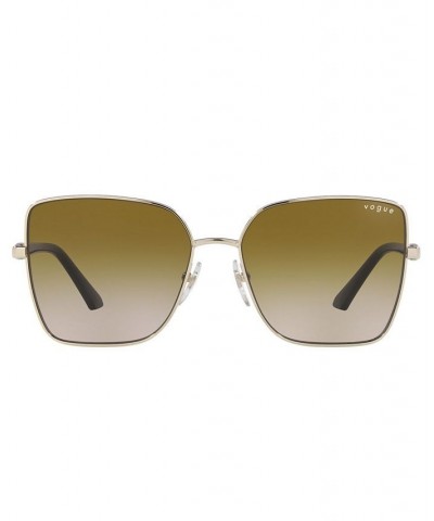 Women's Sunglasses VO4199S 58 PALE GOLD/BROWN GRADIENT $21.60 Womens