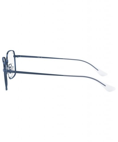 RB6437 Unisex Square Eyeglasses Blue $23.36 Unisex