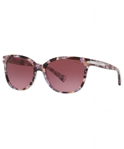 Women's Sunglasses HC8132 57 L109 PURPLE TORTOISE/BURGUNDY GRADIENT $20.20 Womens