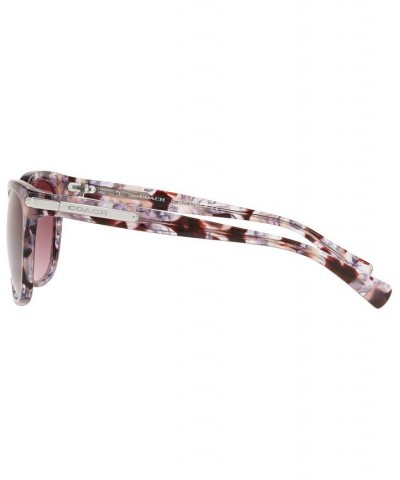 Women's Sunglasses HC8132 57 L109 PURPLE TORTOISE/BURGUNDY GRADIENT $20.20 Womens