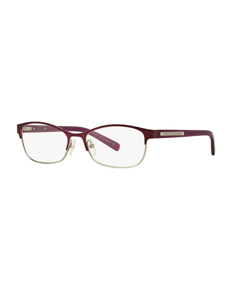 Armani Exchange AX1010 Women's Oval Eyeglasses Matte Brow $32.50 Womens