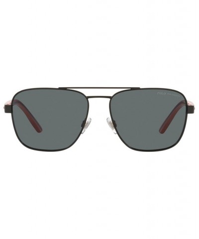 Men's Polarized Sunglasses PH3138 59 Semishiny Black $25.35 Mens