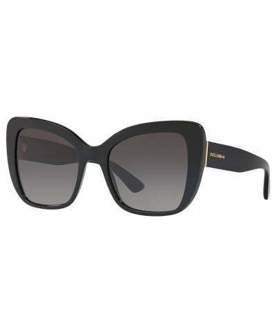 Sunglasses DG4348 54 BLACK / GREY GRADIENT $79.35 Unisex