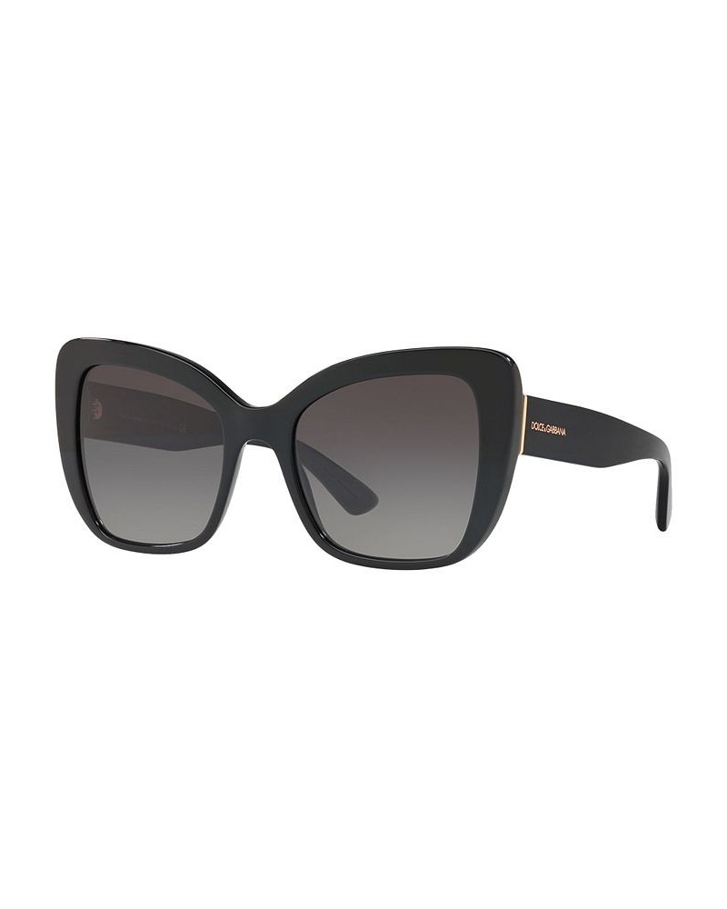 Sunglasses DG4348 54 BLACK / GREY GRADIENT $79.35 Unisex