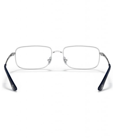 Brooks Brothers Men's Rectangle Eyeglasses BB109855-O Shiny Silver Tone $10.08 Mens