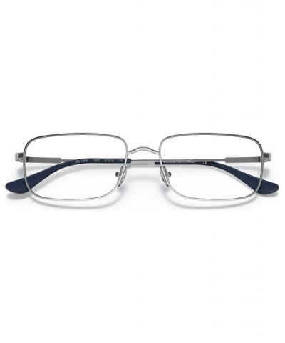 Brooks Brothers Men's Rectangle Eyeglasses BB109855-O Shiny Silver Tone $10.08 Mens