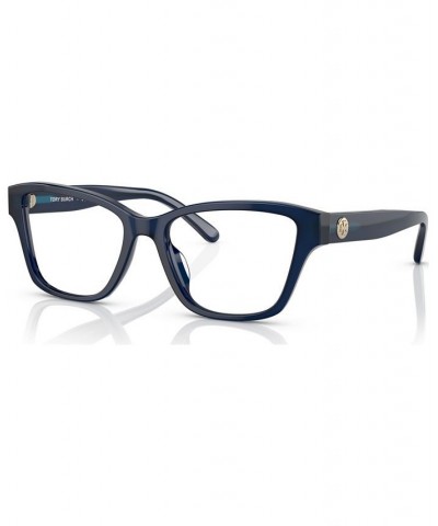 Women's Rectangle Eyeglasses TY2131U Transparent Navy $41.00 Womens