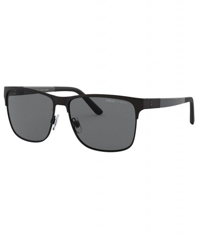 Polarized Sunglasses PH3128 57 MATTE BLACK/BLACK/DARK POLAR GREY $17.55 Unisex