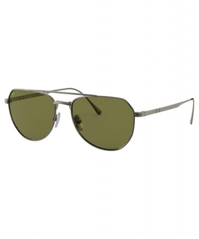 Unisex Sunglasses PEWTER/GREEN POLAR $81.90 Unisex