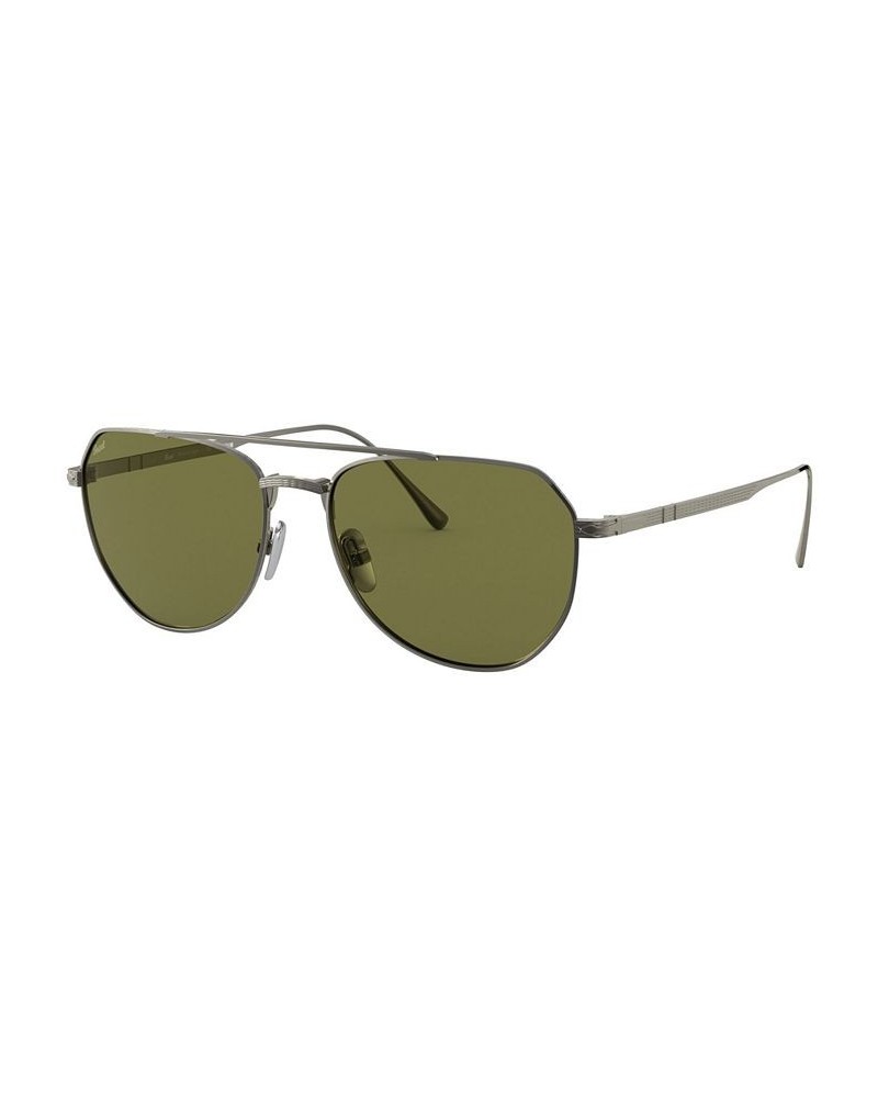 Unisex Sunglasses PEWTER/GREEN POLAR $81.90 Unisex