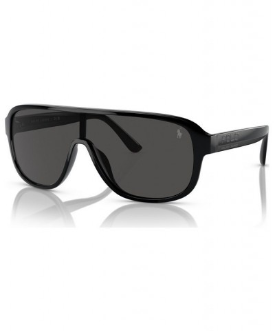 Men's Sunglasses PH4196U Shiny Black $34.10 Mens