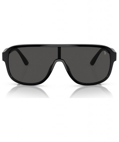 Men's Sunglasses PH4196U Shiny Black $34.10 Mens