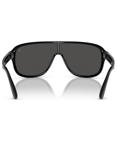 Men's Sunglasses PH4196U Shiny Black $34.10 Mens