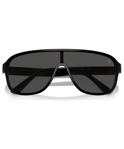 Men's Sunglasses PH4196U Shiny Black $34.10 Mens